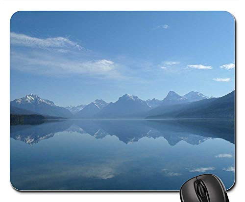 Mouse Pad - Lake Calm Water Glassy Mirror Montana