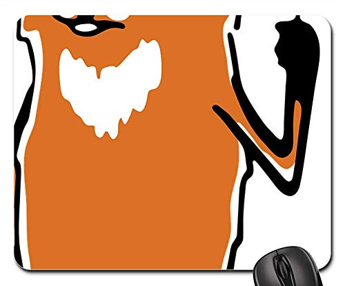 Mouse Pad - Vector Figure Cute Illustration Funny Humor Wild