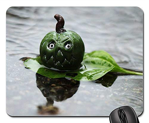 Mouse Pad - Water Leaf Figure Rain Tiny Weather Wet Nature 1