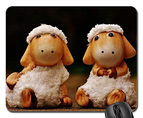 Mouse Pad - Sheep Deco Ceramic Cute Figure Soft Toy Wool 7
