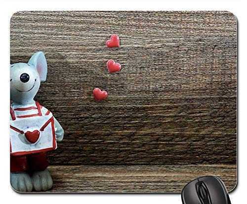Mouse Pad - Mouse Figure Love Letter Valentine Valentine Day 1