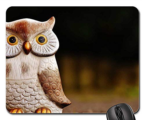Mouse Pad - Owl Bird Funny Ceramic Animal Cute Deco Figure 4