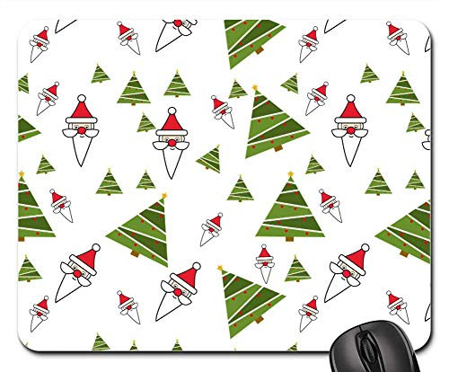 Mouse Pad - Christmas Santa Claus Decoration Figures Wallpaper