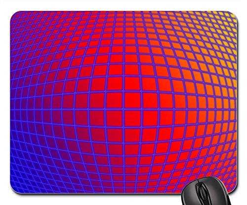 Mouse Pad - Grid Diamonds Figure Abstract Artwork Background 4