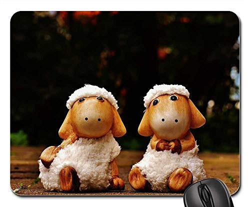 Mouse Pad - Sheep Deco Ceramic Cute Figure Soft Toy Wool 3