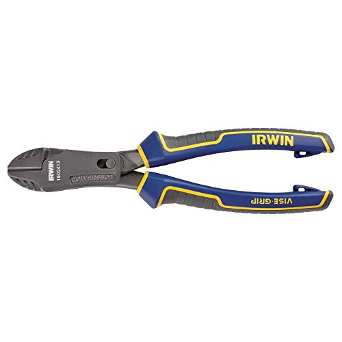 IRWIN VISE-GRIP Max Leverage Diagonal Cutting Pliers with Powerslot, 8", 1902413