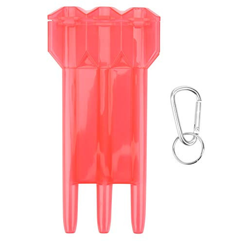 SONK Dart Case, Professional Dart Carrying Case Easy to Carry for All Kinds of Darts for Outdoor-red-