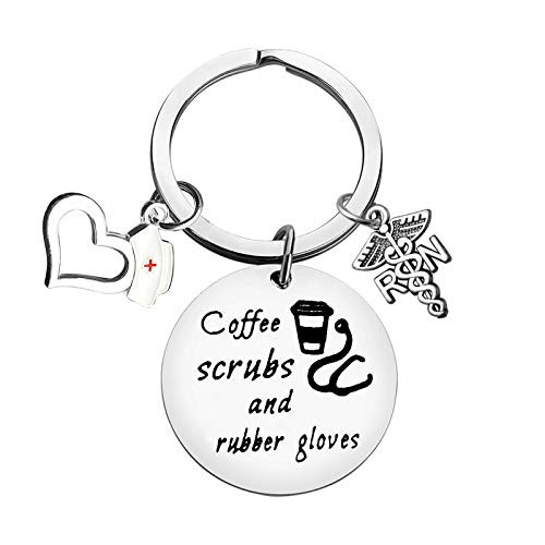 Funny Nurse Keychain Gift Doctor Keychain Keyring Gift Medical Gift Nursing Keychain Nurse Inspirational Keychain Jewelry Nurses Graduation Keyring Gift Nurses Day Gift For Doctor Practitioner Student