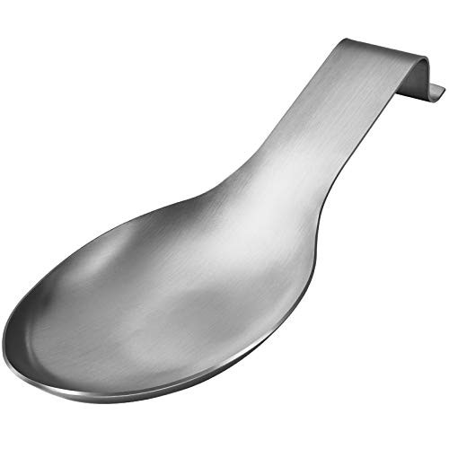 Spoon Rest, Acocho, Spoon Rest for Kitchen, Stainless Steel, Spoon Rest for Kitchen Counter, Spoon Rest for Stove Top