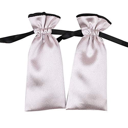 2pcs Portable Drawstring Cosmetic Bag Makeup Toiletry Bag Multifunctional Travel Storage for Girl for Lipstick Silver 2pcs Portable Drawstring Cosmetic Bag Makeup Toiletry Bag Multifunctional Travel Storage for Girl for Lipstick Silver