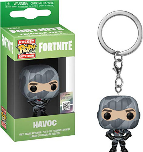 Funko Pop Keychain- Fortnite - Havoc Toy, Multicolor, One-Size
