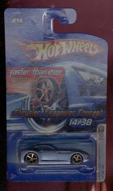 Hot Wheels 2006-014 Chrysler Firepower Concept 14/38 First Edition 1-64 Scale Hot Wheels 2006-014 Chrysler Firepower Concept 14/38 First Edition 1-64 Scale