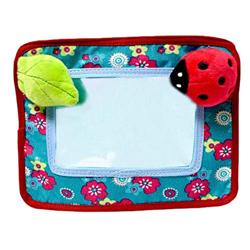 Baby Stroller Hanging Ornament Floor Mirror for Infant Toddler Baby Magic Mirror Cognitive Safety Mirror Toy