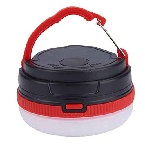 Camping Lights Lamp Tent Led Lights USB Rechargeable Camping Lantern Portable Magnetic Camping Lamp Mini for Outdoor Night Lights Red