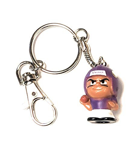 Vikings Teeny Mates Keychain Tag Along Figure Teenymates Football