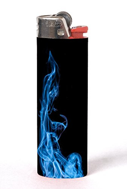 Blue Smoke 2 Pack Vinyl Decal Wrap Skin Stickers by Moonlight Printing for Bic Lighters Blue Smoke 2 Pack Vinyl Decal Wrap Skin Stickers by Moonlight Printing for Bic Lighters