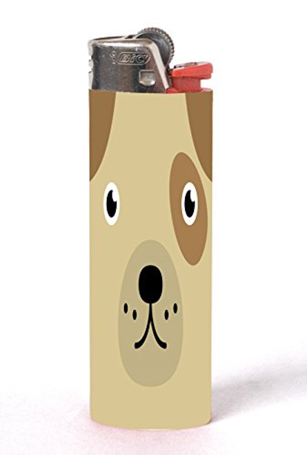 Puppy Dog Doggy Cute Face 2 Pack Vinyl Decal Wrap Skin Stickers by Moonlight Printing for Bic Lighters Puppy Dog Doggy Cute Face 2 Pack Vinyl Decal Wrap Skin Stickers by Moonlight Printing for Bic Lighters