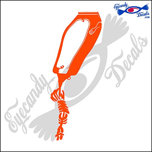 Eyecandy Decals Razor 6" Decal Orange