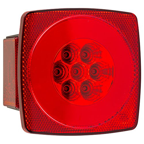 Lumitronics Trailer HALO LED Under 80" Combination Tail Light with License Illuminator