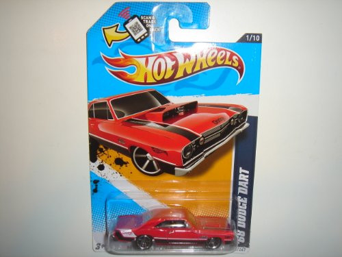 Hot Wheels 2012 68 Dodge Dart Car Red Muscle Mania Mopar 81 Hot Wheels 2012 68 Dodge Dart Car Red Muscle Mania Mopar 81