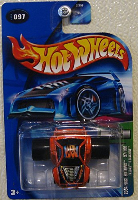 Hot Wheels 2004 First Editions Fatbax B-Machine 1/64 97/100 Collector  097 .HNGG-634T6344 G134548TY57203