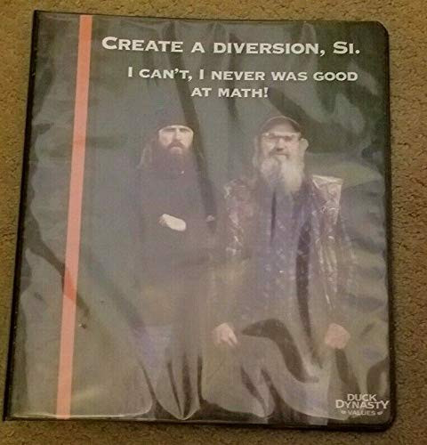 Duck Dynasty Values A and E School Binder Folders Back to School