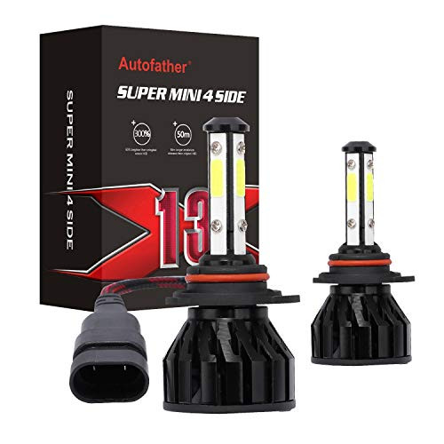 9012 LED Headlight Bulbs,High Beam/Low Beam/DRL/Fog Light Headlamp,Plug-N-Play, Super Bright LED Headlights Conversion Kit,LED Bulbs Replacement 60W 10000 LM 6500K