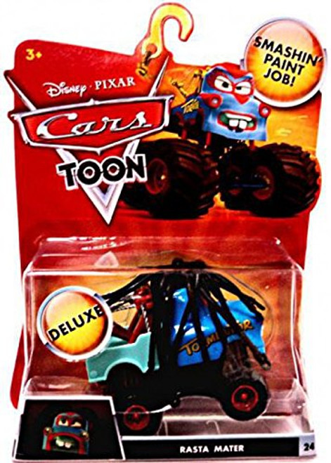 Disney / Pixar CARS TOON 155 Die Cast Car Oversized Vehicle Rasta Mater