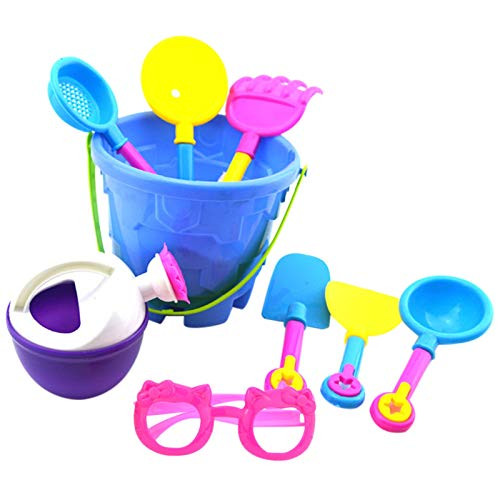 9pcs Beach Toys Sand Toys Set, Children Sandbox Toys Playset, Beach Bucket Beach Shovel Tool Kits, Outdoor Beach Toys Tool Kit, Travel Beach Sand Toys for Kids -A- 9pcs Beach Toys Sand Toys Set, Children Sandbox Toys Playset, Beach Bucket Beach Shovel Tool Kits, Outdoor Beach Toys Tool Kit, Travel Beach Sand Toys for Kids -A-