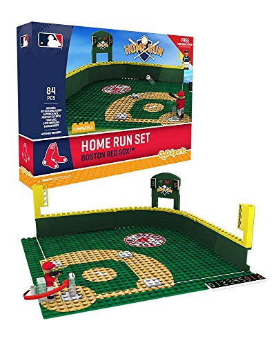 Oyo Sportstoys MLB Boston Red Sox Home Run Derby Set with Minifigure, Small, White