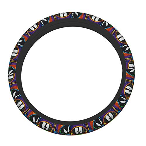 Leephen Marvin The Martian Steering Wheel Cover, Steering Wheel Protection Cover, Non-Slip and Sweat-Absorbing Car Cover Cover, Universal 15in Leephen Marvin The Martian Steering Wheel Cover, Steering Wheel Protection Cover, Non-Slip and Sweat-Absorbing Car Cover Cover, Universal 15in