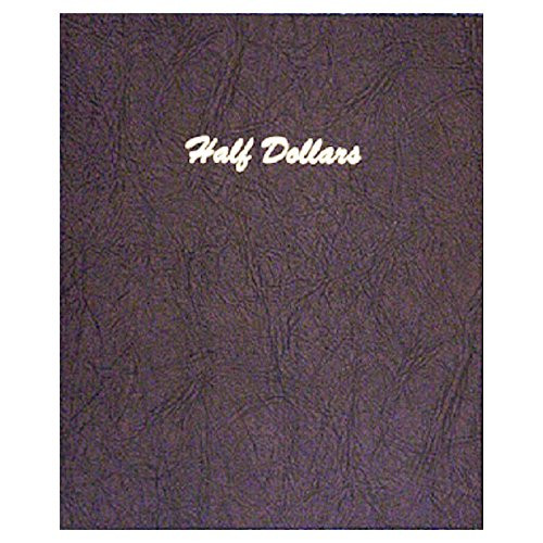 Dansco US Half Dollar Blank Coin Album with 80 Ports #7157