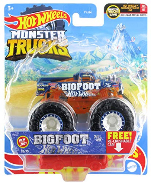 hot wheels monster trucks 2021