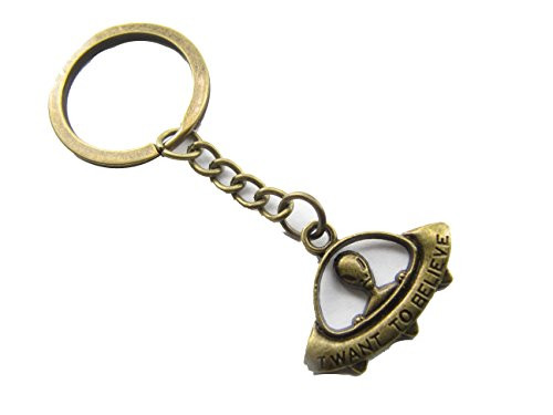Alien Keychain,UFO Keychain,i Want to Believe, Martian Jewelry, Spaceship Keychain,Flying Saucer Key Ring Alien Keychain,UFO Keychain,i Want to Believe, Martian Jewelry, Spaceship Keychain,Flying Saucer Key Ring