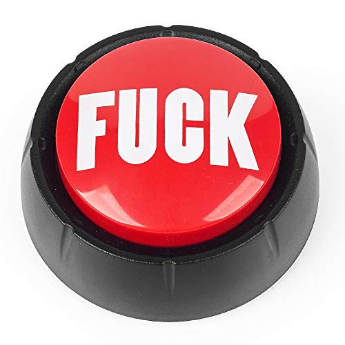 Mealivos Talking Button,Fuck Button-Complete Red/Black -Fuck-