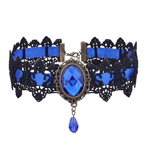 QEPOL Retro Handmade Choker Necklace 