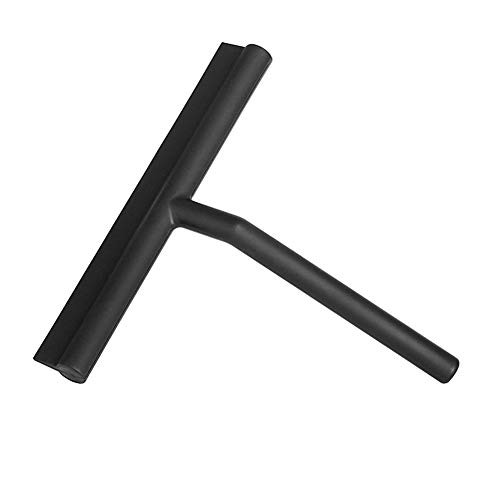 Nuxn Shower Squeegee Silicone Window Glass Wiper Scraper Cleaner with Long Handle Window Squeegees for Shower Doors Bathroom Mirror Wiper, Window Glass Cleaning