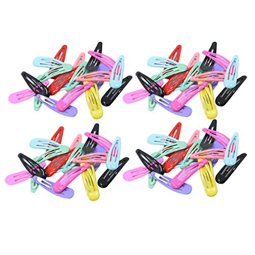 LoveinDIY 80pcs Fine Snap Hair Clips Cute No Slip Metal Barrettes Hair Clip Hair Pins LoveinDIY 80pcs Fine Snap Hair Clips Cute No Slip Metal Barrettes Hair Clip Hair Pins
