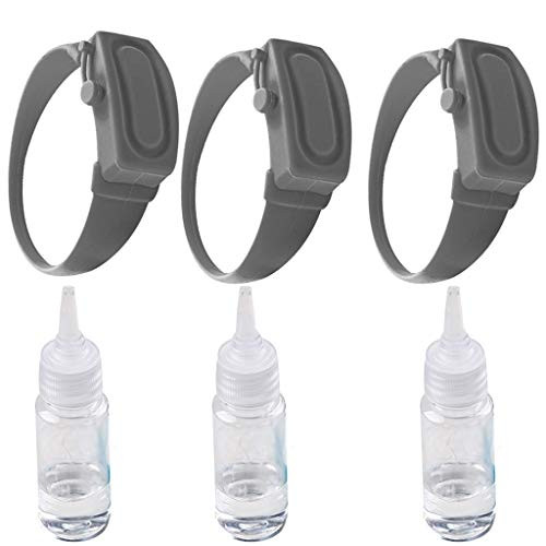 Liquid Wristband Hand Sanitizer Dispenser with Refill Bottle, Portable Silicone Travel Refillable Hand Sanitizer Dispenser for Hand Washing for Adults and Children Liquid Wristband Hand Sanitizer Dispenser with Refill Bottle, Portable Silicone Travel Refillable Hand Sanitizer Dispenser for Hand Washing for Adults and Children