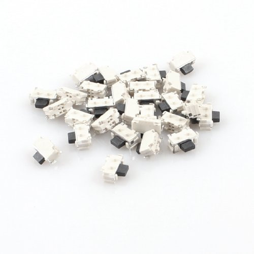 uxcell 30Pcs 4mm x 2mm SPST Momentary Push Button SMD SMT Tactile Tact Switch