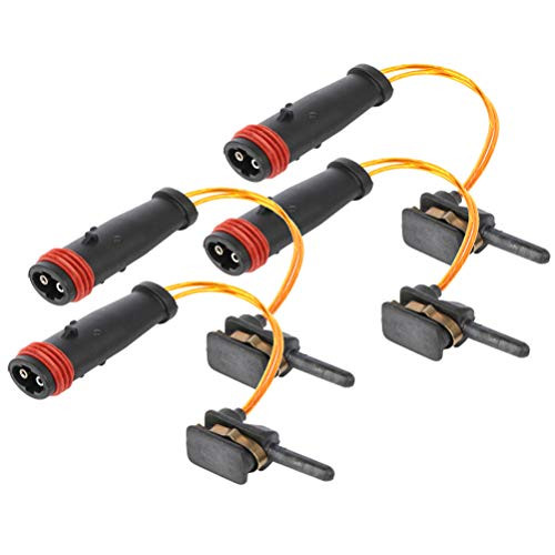 Brake Pads sensor, OCPTY Front Rear disc brake pad wear Indicator sensor fit for Mercedes-Benz S55 AMG/S550/S600/S63 AMG/S65 AMG/SL400/SL500/SL55 AMG/SL550/SL63 AMG/SL65 AMG/SLK350/SLK55 AMG