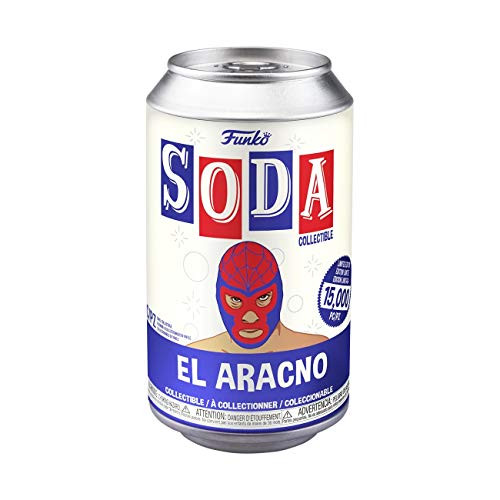 Funko POP Soda Marvel Luchadores Spider-Man 4.25" Vinyl Figure in a Can