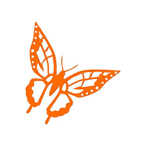 Butterfly Monarch - Vinyl Decal Sticker - 5.75" x 6.25" - Orange Butterfly Monarch - Vinyl Decal Sticker - 5.75" x 6.25" - Orange