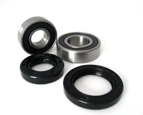 BossBearing Front Wheel Bearings and Seals Kit for Suzuki DR350SE 1998 1999