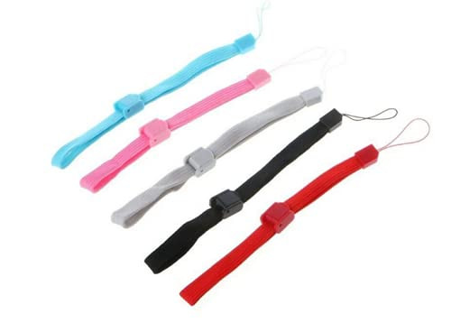 2 x Anti-Dropping Hand Strap Lanyard String Wrist Strap Rope for Sony PS Vita 1000 2000 PSV 1000 2000 -Pink-