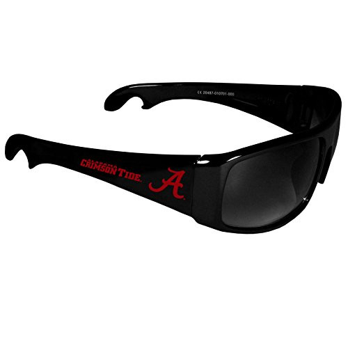 NCAA Alabama Crimson Tide Wrap Bottle Opener Sunglasses