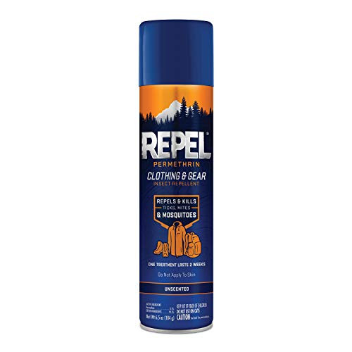 Repel Permethrin Clothing  and  Gear Insect Repellent, Aerosol, 6.5-Ounce