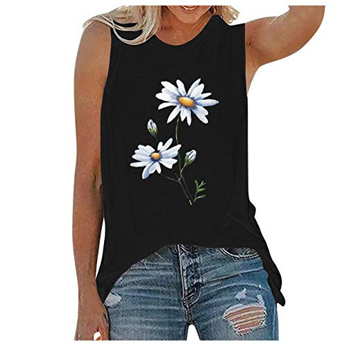 AODONG Sleeveless Tops for Women Plus Size 3X Women's Summer Sleeveless Buttons Up Neck Casual Tank Tops Basic Flowy Blouse Black AODONG Sleeveless Tops for Women Plus Size 3X Women's Summer Sleeveless Buttons Up Neck Casual Tank Tops Basic Flowy Blouse Black