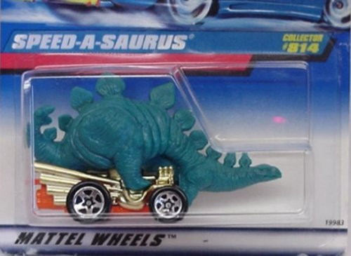 Mattel Hot Wheels 1998 1-64 Scale Green Speed-A-Saurus Die Cast Car Collector 814