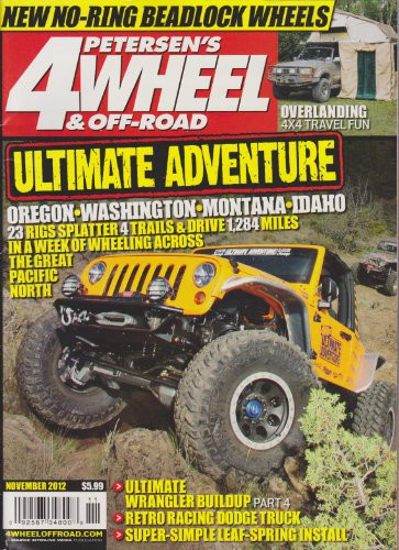 Petersen's 4 Wheel  and  Off - Road Magazine November 2012